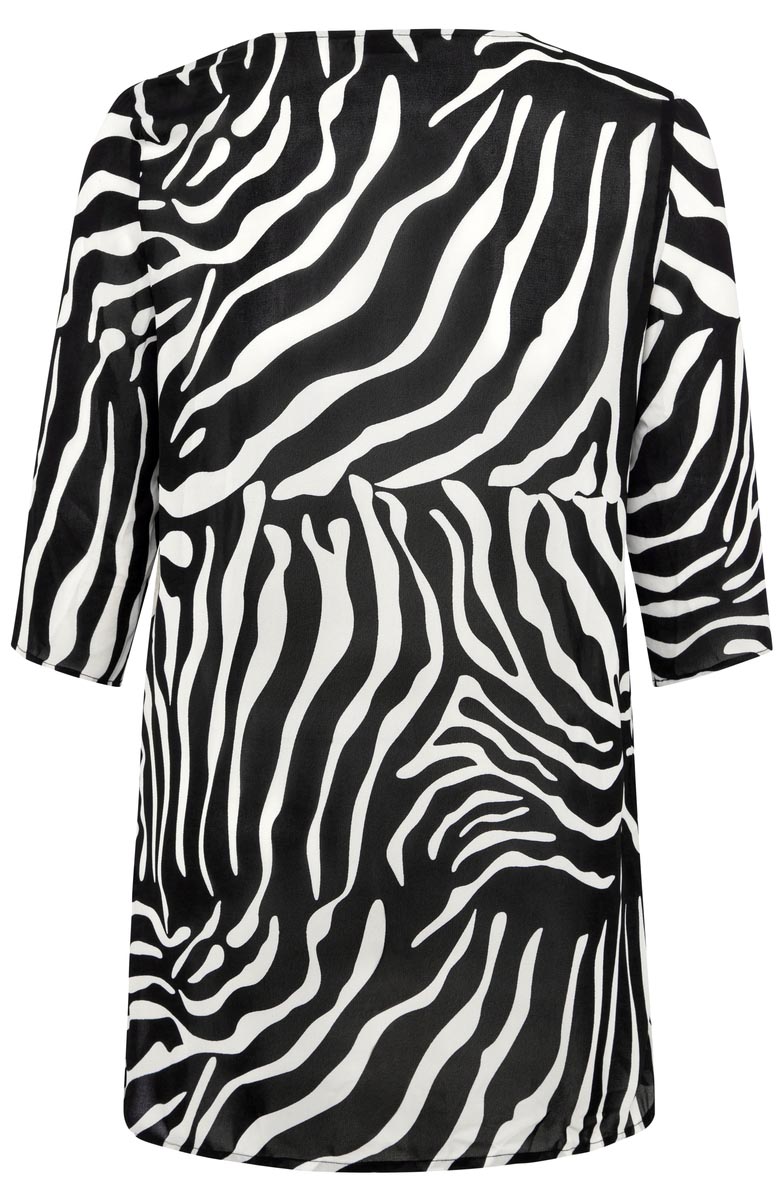 Jackie Straight Jacket in Zebra - Sapphire Butterfly