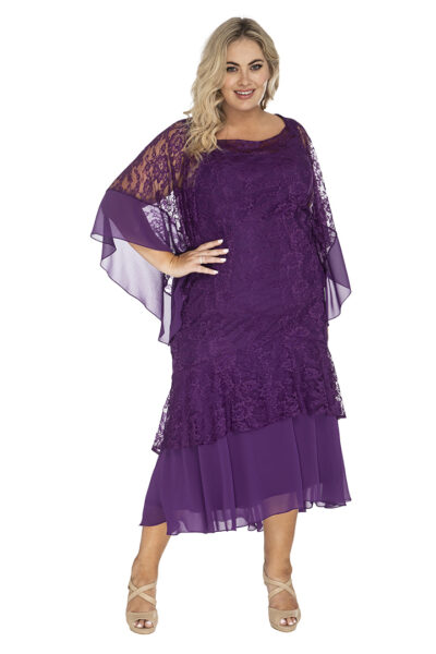 charlotte dress purple